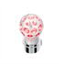 71090 by UNITED PACIFIC - Manual Transmission Shift Knob - Annodized, Phoenix Style, Thread-On, with Red LED