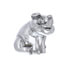 72046 by UNITED PACIFIC - Hood Ornament - Chrome, Die-Cast, Sitting Pig Design