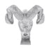 72051 by UNITED PACIFIC - Hood Ornament - Chrome, Die-Cast Bighorn