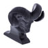 72052 by UNITED PACIFIC - Hood Ornament - Matte Black, Die-Cast Bighorn