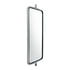 86501B by UNITED PACIFIC - Door Mirror - "West Coast", 7" x 16", 18 LED, Stainless Steel, Heated