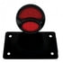 86819 by UNITED PACIFIC - Tail Light - LED Horizontal, with Black Rim/Black Housing, for 1928 Ford Model "A"