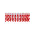 90048-4 by UNITED PACIFIC - Step Shoe/Boot Scraper - Red, Nylon, Replacement Brush for 90050/90054/90055 Series