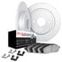 6612-14003 by DYNAMIC FRICTION COMPANY - Rotors with 5000 Euro Ceramic Brake Pads includes Hardware
