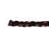 92041 by UNITED PACIFIC - Rope - 3/8" x 50' 3-Strand, Twisted, Black & Orange, Polypropylene