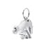 99102 by UNITED PACIFIC - Key Chain/Bottle Opener - Chrome Bucking Horse