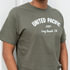 99180L by UNITED PACIFIC - T-Shirt - United Pacific Long Beach Tee, Green, Large