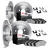 6514-31012 by DYNAMIC FRICTION COMPANY - Brake Rotor with 5000 Brake Pads and Hardware Kit