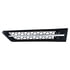 42863 by UNITED PACIFIC - Shaker Hood Scoop Grille - Driver Side, with Amber LED, for 2018-2024 Freightliner Cascadia 126