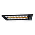 42864 by UNITED PACIFIC - Shaker Hood Scoop Grille - Passenger Side, with Amber LED, for 2018-2024 Freightliner Cascadia 126