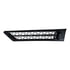 42864 by UNITED PACIFIC - Shaker Hood Scoop Grille - Passenger Side, with Amber LED, for 2018-2024 Freightliner Cascadia 126