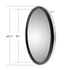 60031 by UNITED PACIFIC - Door Blind Spot Mirror - Convex, 6", Stainless Steel, with Centered Mounting Stud