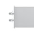 61022 by UNITED PACIFIC - Light Bar - Stainless Steel, Spring Loaded, 2" Bolt Pattern, with 6 x 4" 13 LED Abyss Light, Red LED/Clear Lens