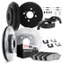 6514-72059 by DYNAMIC FRICTION COMPANY - DFC Brake Kit