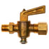 Gates G33705-0806 Hydraulic Hose Air Brake For Rubber Hose-->Male Flareless Assembly to Male Pipe Shut-Off Cock
