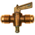 Gates G33730-1010 Hydraulic Hose Air Brake For Rubber Hose-->Male SAE 45 Flare to Male SAE 45 Flare Shut-Off Cock