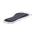 S1020 by UNITED PACIFIC - Accelerator Pedal - Gas Pedal Cover, Barefoot Shape, Chrome