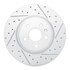 830-26001R by DYNAMIC FRICTION COMPANY - Geoperformance Rotor - Drilled and Slotted