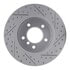 830-31046R by DYNAMIC FRICTION COMPANY - Geoperformance Rotor - Drilled and Slotted