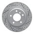 830-31068R by DYNAMIC FRICTION COMPANY - Geoperformance Rotor - Drilled and Slotted