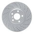 830-31171R by DYNAMIC FRICTION COMPANY - Geoperformance Rotor - Drilled and Slotted