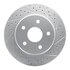 830-40094R by DYNAMIC FRICTION COMPANY - Geoperformance Rotor - Drilled and Slotted