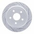 830-42029R by DYNAMIC FRICTION COMPANY - Geoperformance Rotor - Drilled and Slotted