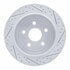 830-42029L by DYNAMIC FRICTION COMPANY - Geoperformance Rotor - Drilled and Slotted