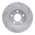 830-45015L by DYNAMIC FRICTION COMPANY - Geoperformance Rotor - Drilled and Slotted