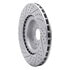 830-45017R by DYNAMIC FRICTION COMPANY - Geoperformance Rotor - Drilled and Slotted