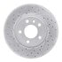 830-45045L by DYNAMIC FRICTION COMPANY - Geoperformance Rotor - Drilled and Slotted