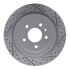 830-46032R by DYNAMIC FRICTION COMPANY - Geoperformance Rotor - Drilled and Slotted