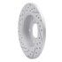 830-47042R by DYNAMIC FRICTION COMPANY - Geoperformance Rotor - Drilled and Slotted