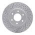 830-47069L by DYNAMIC FRICTION COMPANY - Geoperformance Rotor - Drilled and Slotted