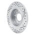 830-47075L by DYNAMIC FRICTION COMPANY - Geoperformance Rotor - Drilled and Slotted