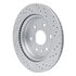 830-47081L by DYNAMIC FRICTION COMPANY - Geoperformance Rotor - Drilled and Slotted