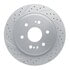 830-47081L by DYNAMIC FRICTION COMPANY - Geoperformance Rotor - Drilled and Slotted