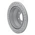 830-48045R by DYNAMIC FRICTION COMPANY - Geoperformance Rotor - Drilled and Slotted