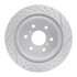 830-48053L by DYNAMIC FRICTION COMPANY - Geoperformance Rotor - Drilled and Slotted