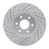 830-48062R by DYNAMIC FRICTION COMPANY - Geoperformance Rotor - Drilled and Slotted