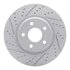 830-53003L by DYNAMIC FRICTION COMPANY - Geoperformance Rotor - Drilled and Slotted