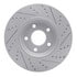 830-53003L by DYNAMIC FRICTION COMPANY - Geoperformance Rotor - Drilled and Slotted
