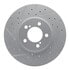 830-54038L by DYNAMIC FRICTION COMPANY - Geoperformance Rotor - Drilled and Slotted