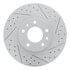 830-54059R by DYNAMIC FRICTION COMPANY - Geoperformance Rotor - Drilled and Slotted