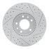 830-54059L by DYNAMIC FRICTION COMPANY - Geoperformance Rotor - Drilled and Slotted