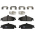 TRM0752 by TRW - TRW PREMIUM BRAKING - METALLIC BRAKE PAD SET - TRM0752