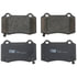 TRC1053 by TRW - TRW PREMIUM BRAKING - CERAMIC BRAKE PAD SET - TRC1053