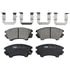 TRC1404 by TRW - TRW PREMIUM BRAKING - CERAMIC BRAKE PAD SET - TRC1404