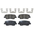 TRW TRC1659 Disc Brake Pad Set TRW PREMIUM BRAKING - CERAMIC BRAKE PAD SET - TRC1659