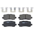 TRW TRC1698 Disc Brake Pad Set TRW PREMIUM BRAKING - CERAMIC BRAKE PAD SET - TRC1698